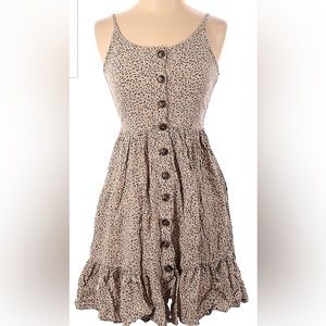 Cheetah print dress
